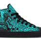 Print High-Top Canvas Shoes