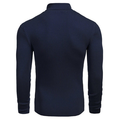 Slim-fit Turtleneck Long-sleeved Sweater