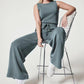 Solid Color Jumpsuit