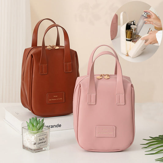 Handle-top Cosmetic Bag