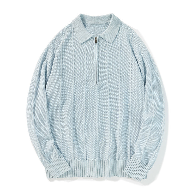 Waffle Knit Bottoming Shirt