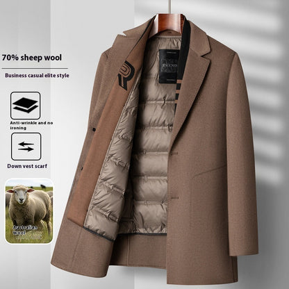 Coat Mid-length Woolen Coat