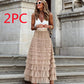 Mesh Tiered Skirt