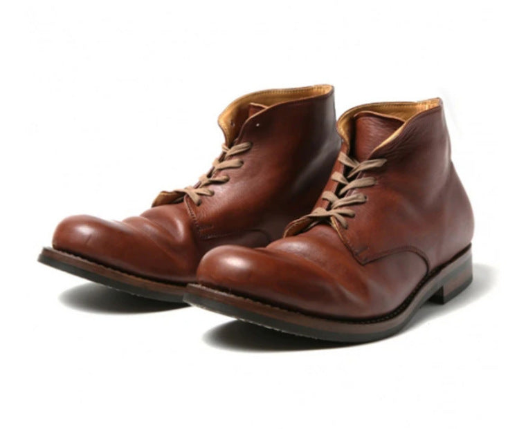 Low Cut Round Head Boots