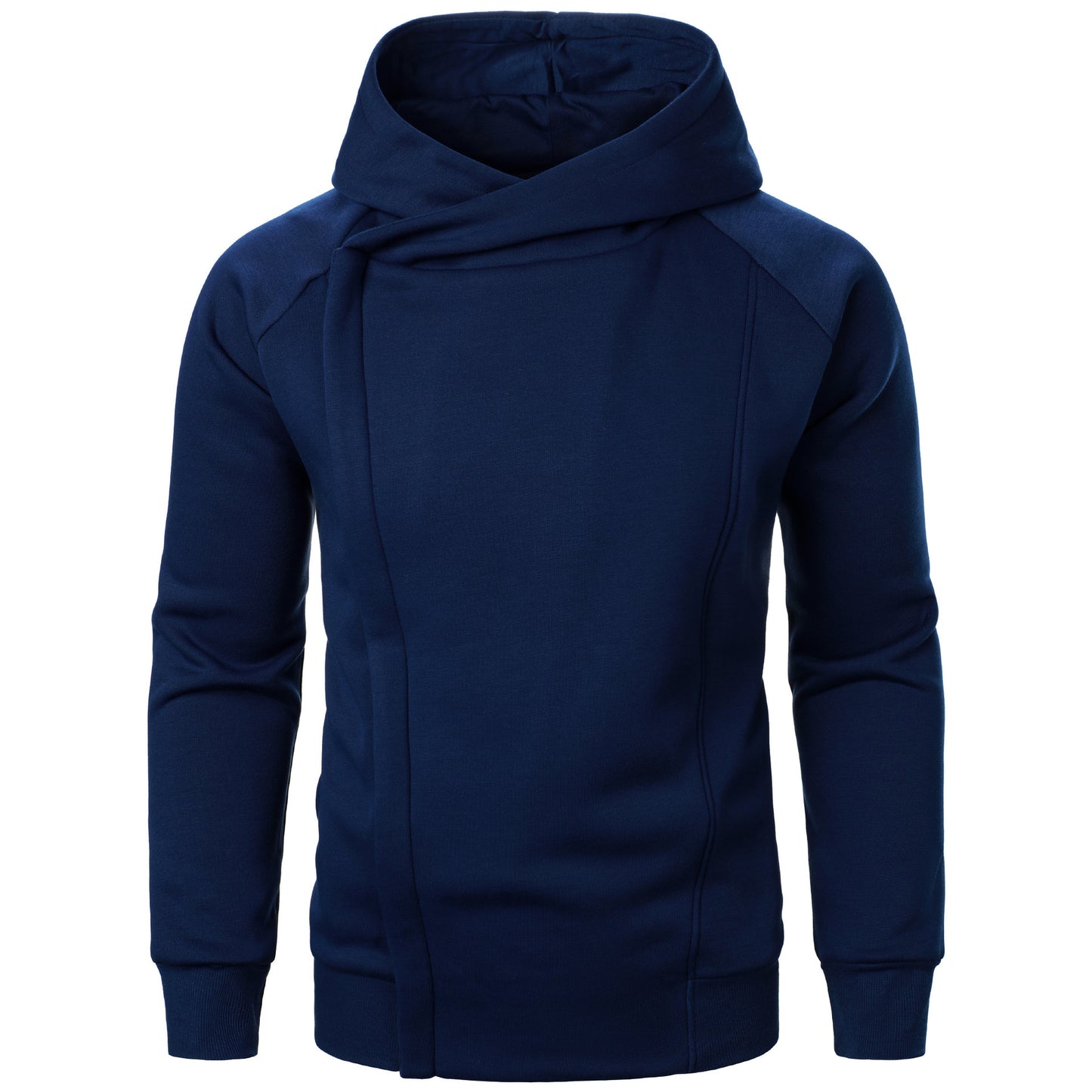 Side Zipper Hooded Sweater