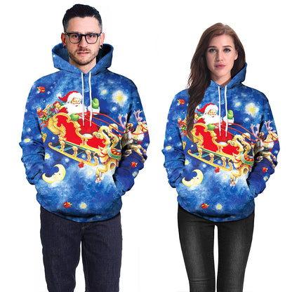 Digital Printing Hooded Sweater