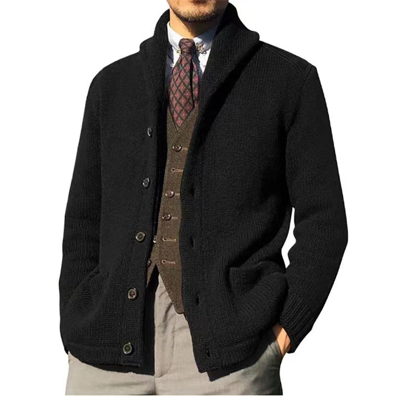 Shawl Collar Cardigan Sweater