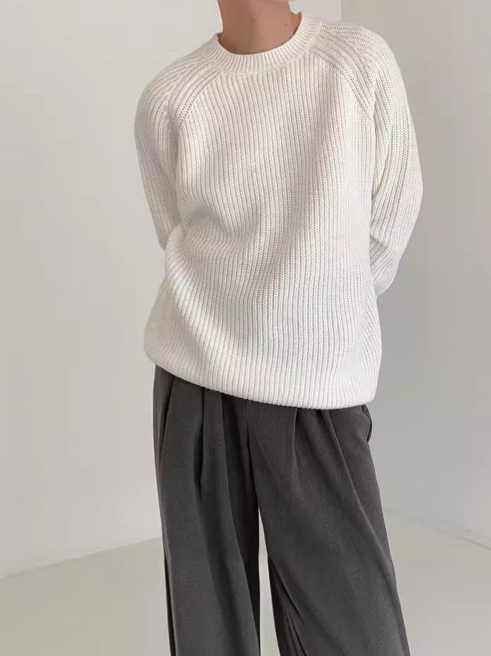 Loose And Lazy Style Thickened Sweater