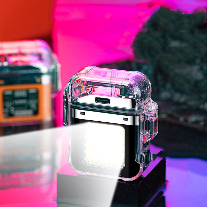Transparent Case Waterproof Lighter