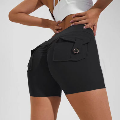 High Waist Hip Lifting Shorts