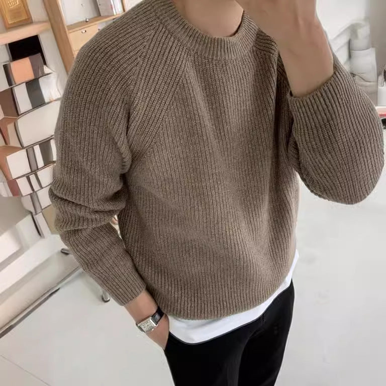 Loose And Lazy Style Thickened Sweater