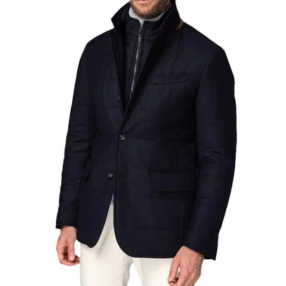 Collar Button Versatile Suit Jacket