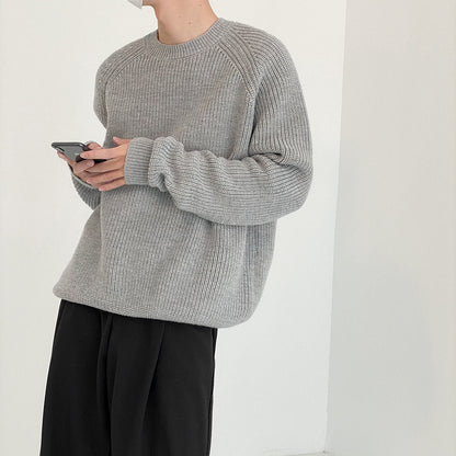 Loose And Lazy Style Thickened Sweater