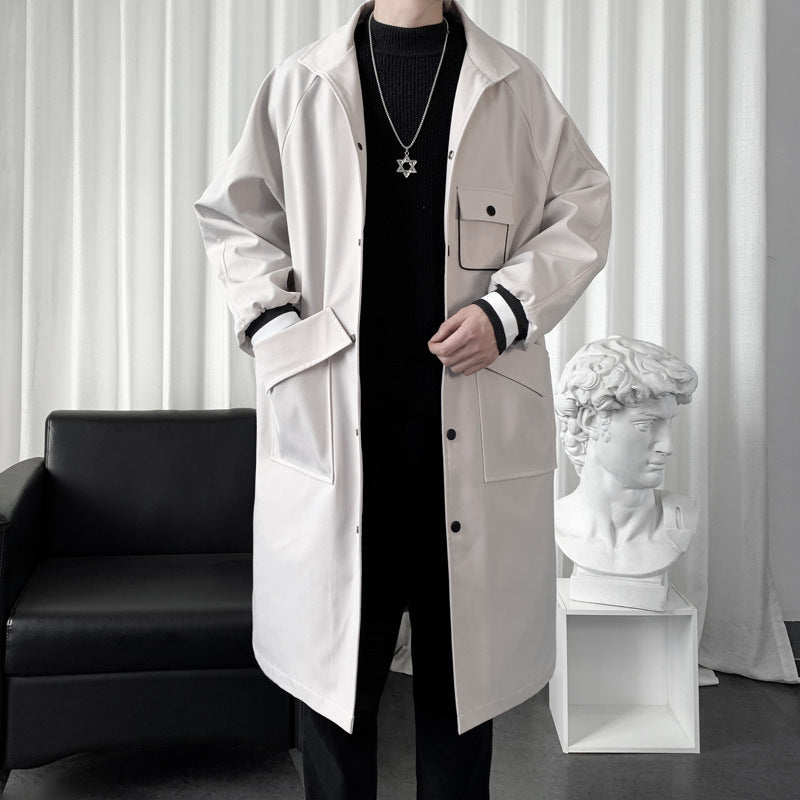 Mid-length Temperament Overcoat