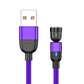 Three-in-one Bent Magnetic Cable