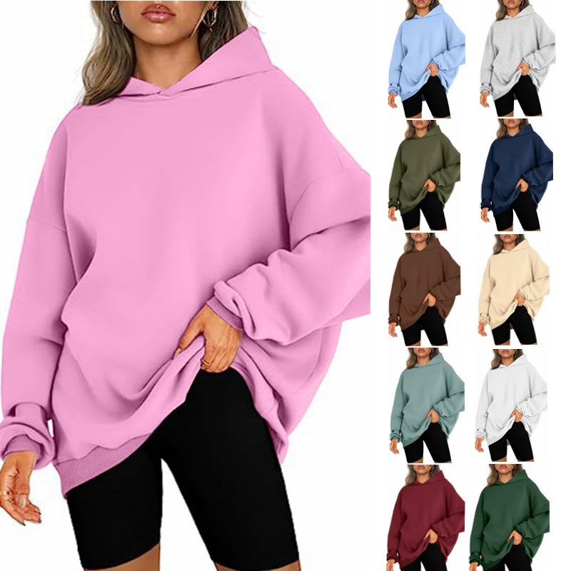 Hooded Pullover Oversized Sweater