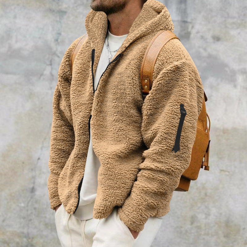 Double-sided Fleece Warm Jacket