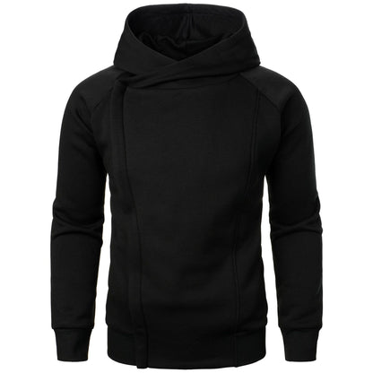 Side Zipper Hooded Sweater