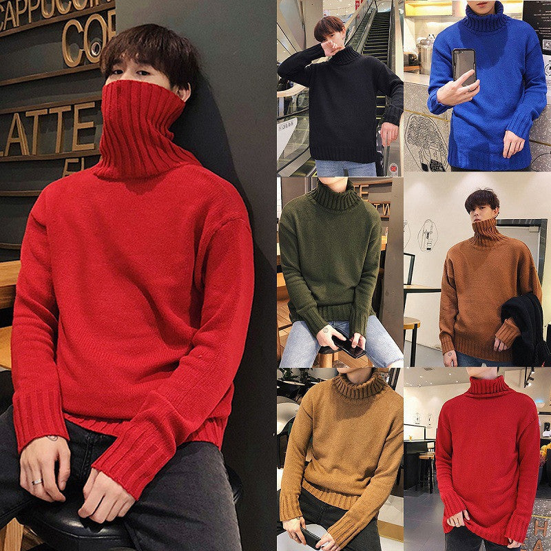 Mock Neck Winter Warm sweater