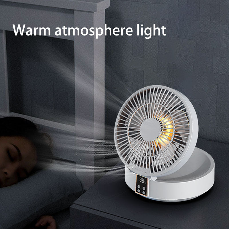 Remote Control Portable Rechargeable Ceiling Usb Electric Folding Fan