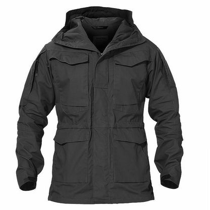 Windproof Mid-length Trench Coat