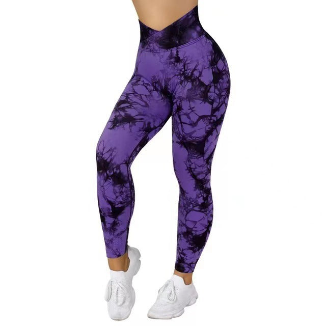 Seamless Tie Dye Leggings