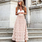 Mesh Tiered Skirt