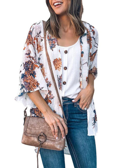 Flower Print Shirt