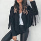 Moto Biker Tassel Coat