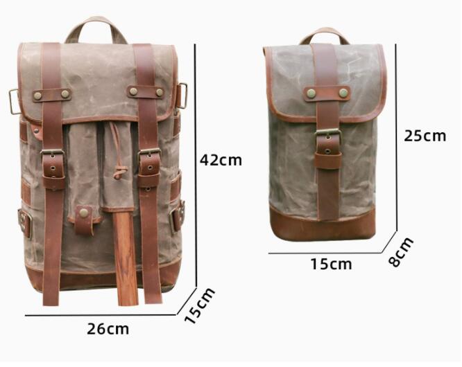 Outdoor Camping Retro Waterproof Bag