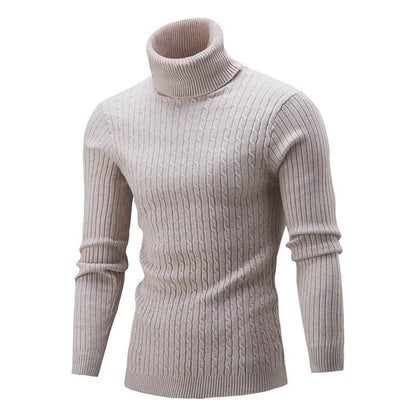 Turtleneck Long Sleeve Casual Sweater