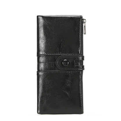 Anti-magnetic Long Vintage Wallet