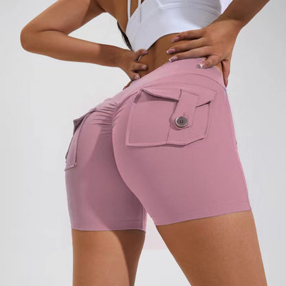 High Waist Hip Lifting Shorts