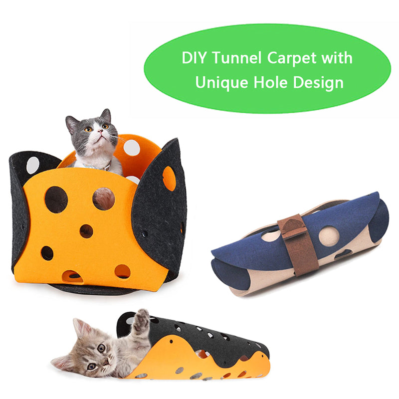 猫のトンネルのおもちゃ