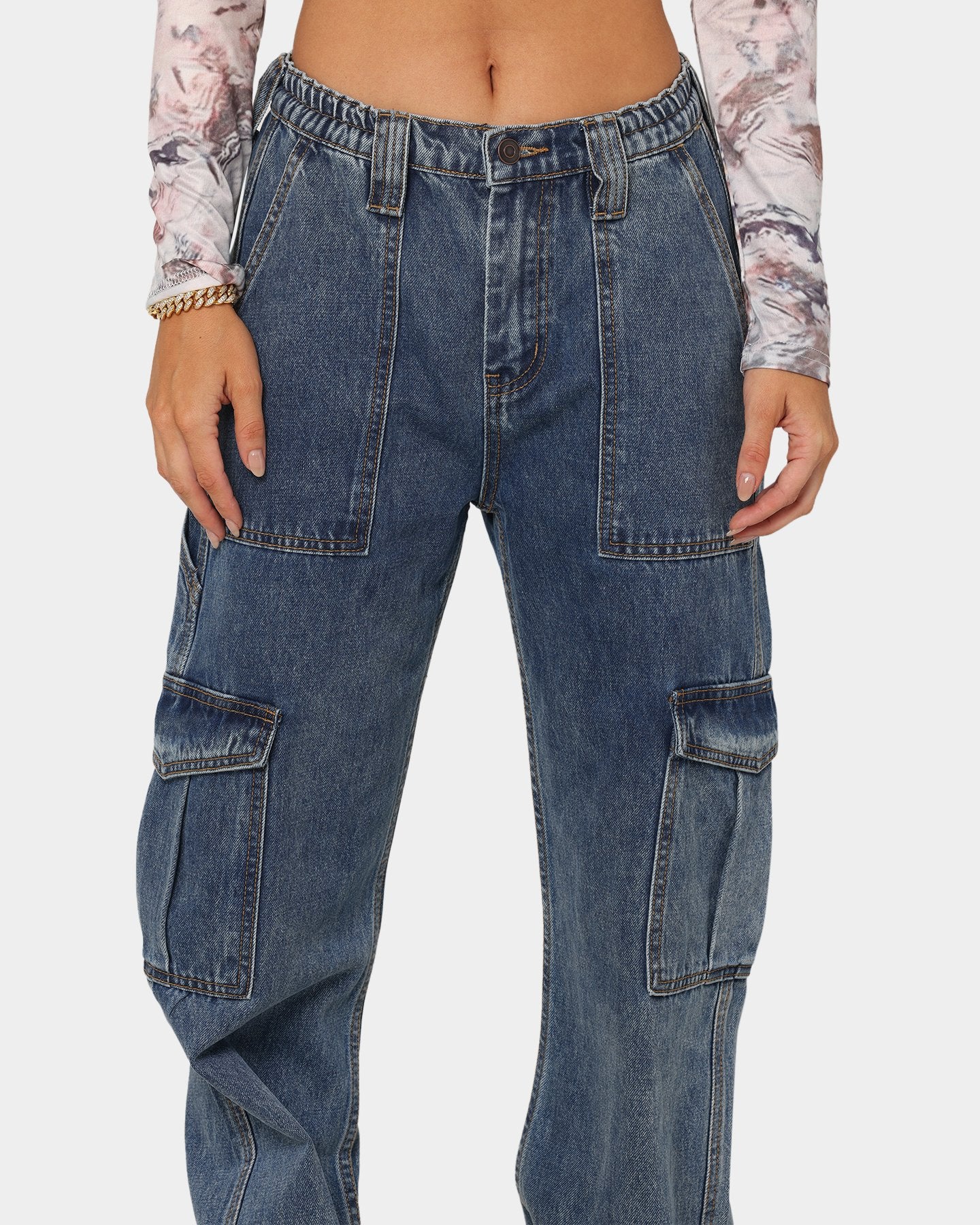 High Waist Baggy Jeans