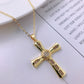 Mens Cross Necklace Pendant