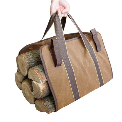 Canvas Logging Portable And Large Capacity Bag