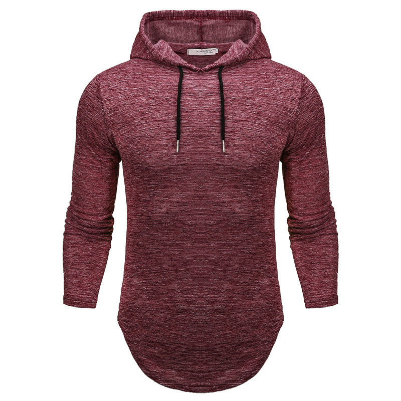 European Fashion Solid Color Hoodie