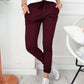 Slim fit skinny stretch pants