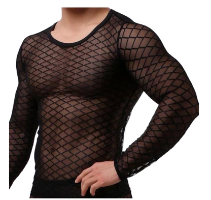 Mesh long sleeve