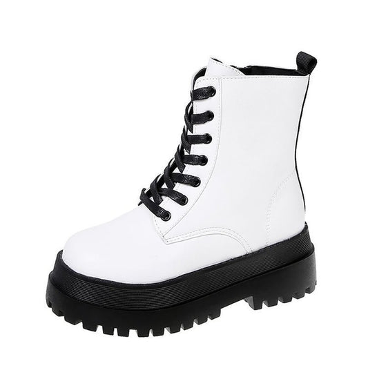 Women's platform Martin boots