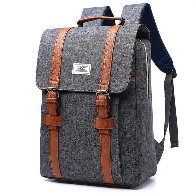 Canvas Computer Waterproof Backpack