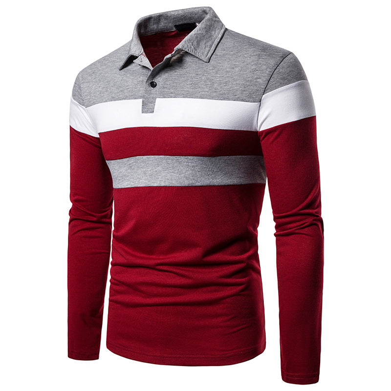 Men's POLO Tri-Color Sweatshirt