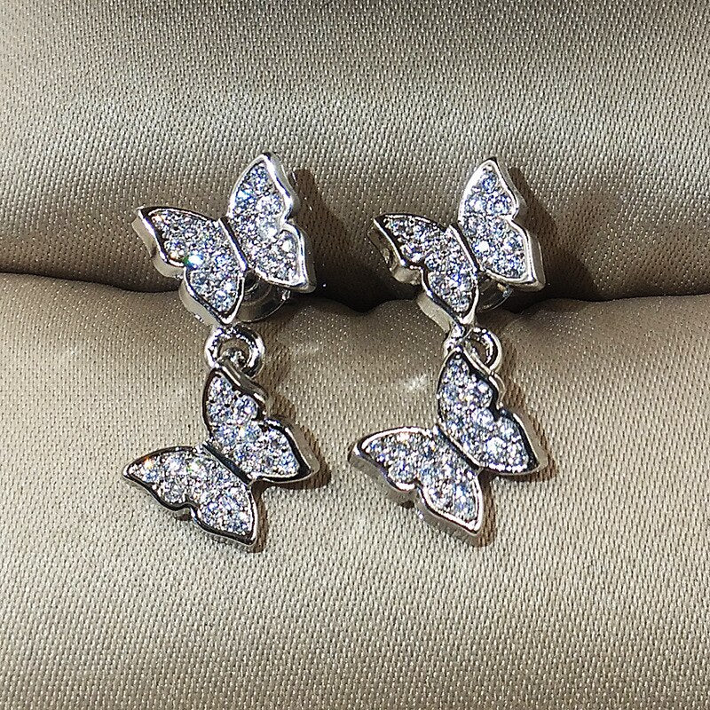 Bow-set  earrings