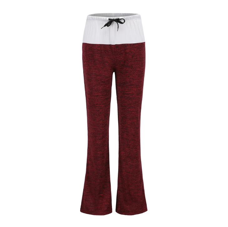 European and American stitching yoga trousers