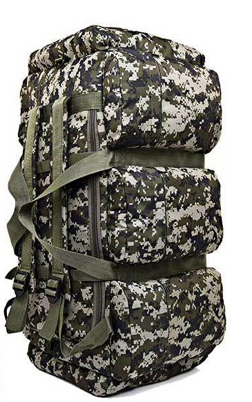 90L Camouflage Outdoor Mountaineering Bag