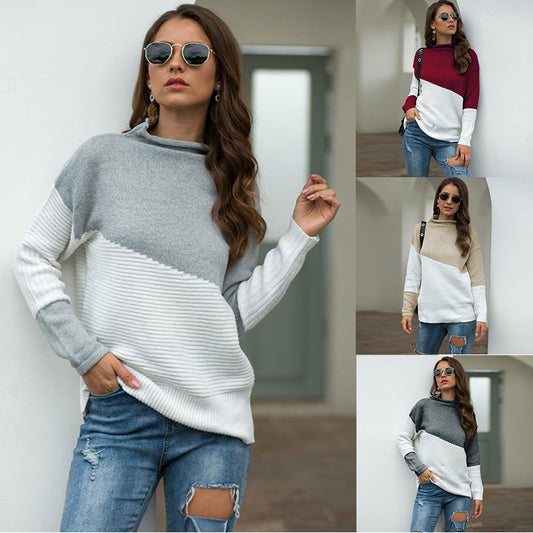 color pullover sweater