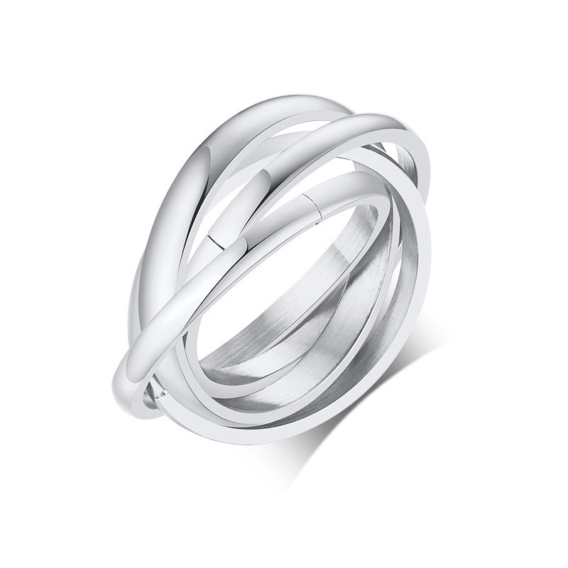 Stainless Steel Four Ring