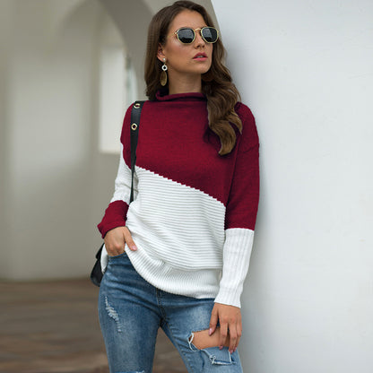 color pullover sweater