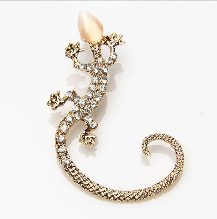 Lizard Opal Stud Earrings
